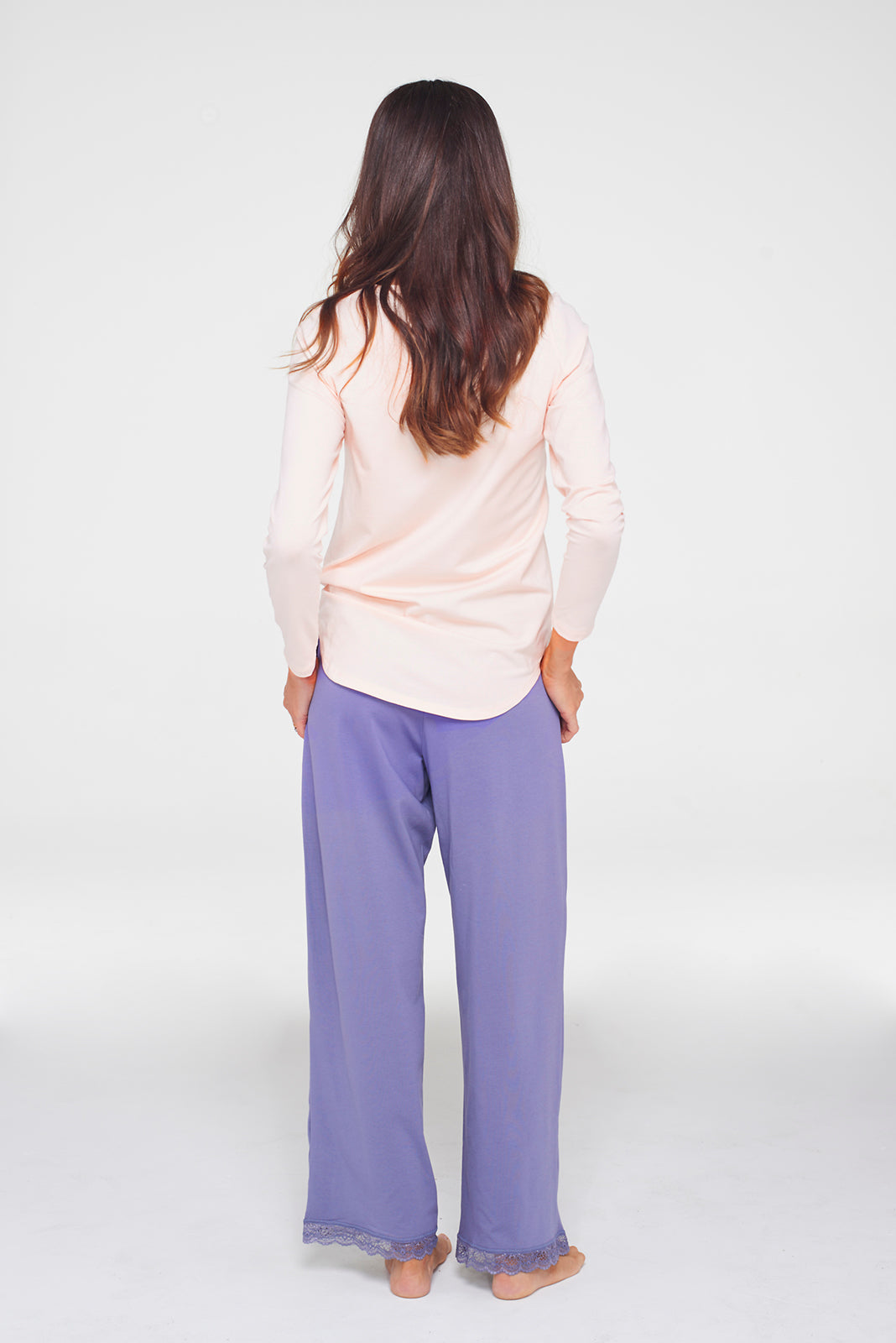 drawstring pant in evening sky