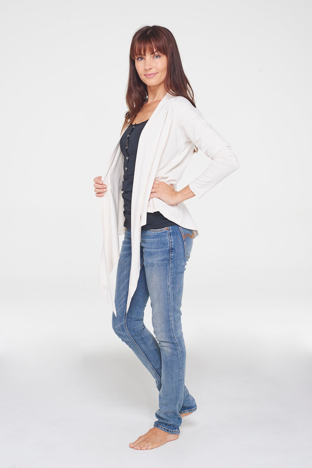 lounge wrap in pearl
