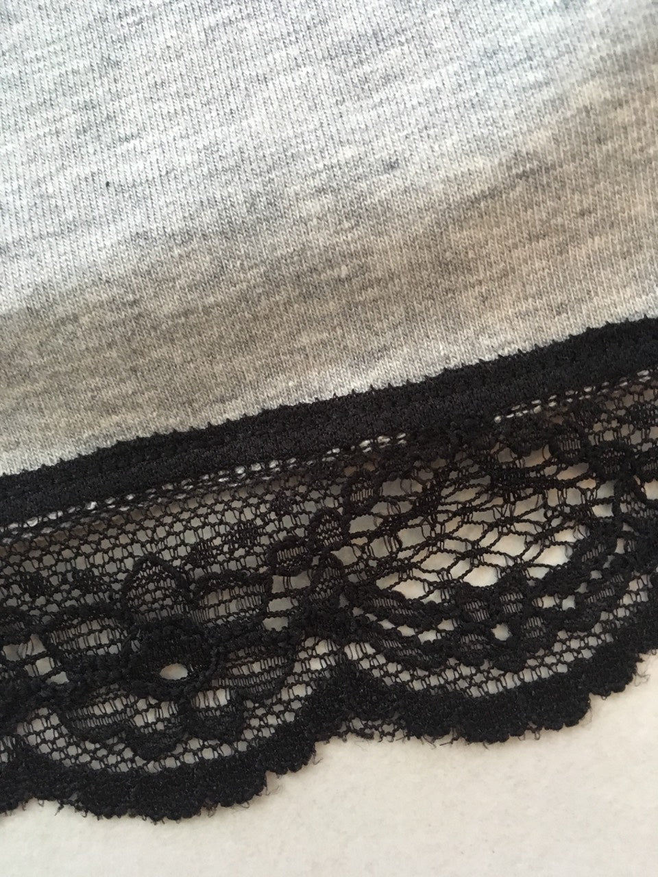nursing cami in grey marle