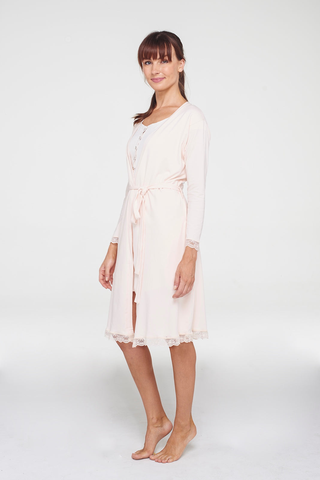 sorella robe in Pink Blush